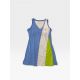 Ellesse Γυναικείο Vintage Αθλητικό Φόρεμα Tennis Style Μπλε / Λευκό / Lime / Pre-Owned